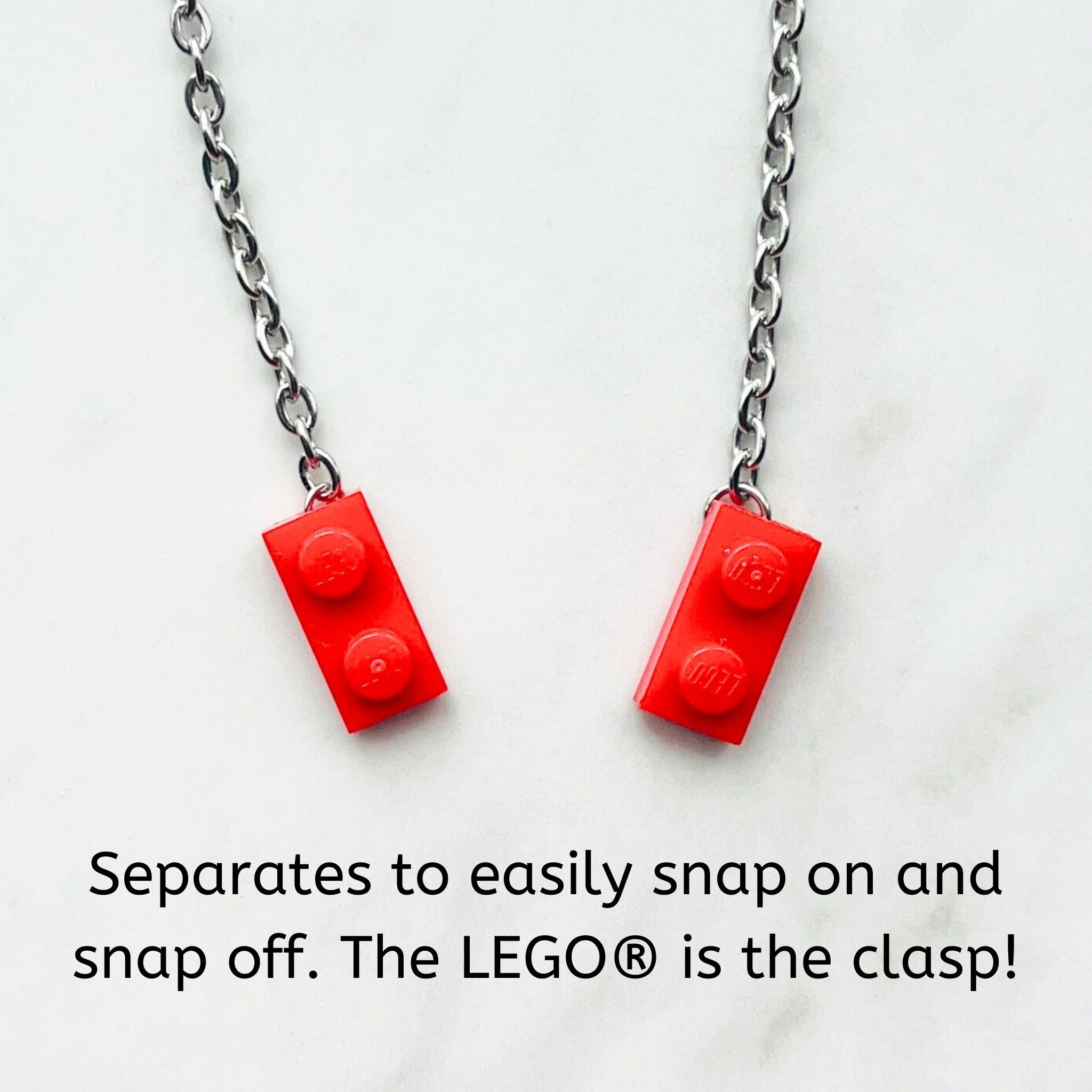 Valentines lego best sale heart necklace