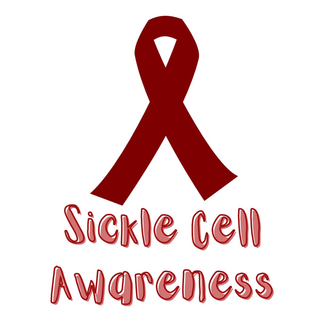 Sickle Cell Awareness ribbon