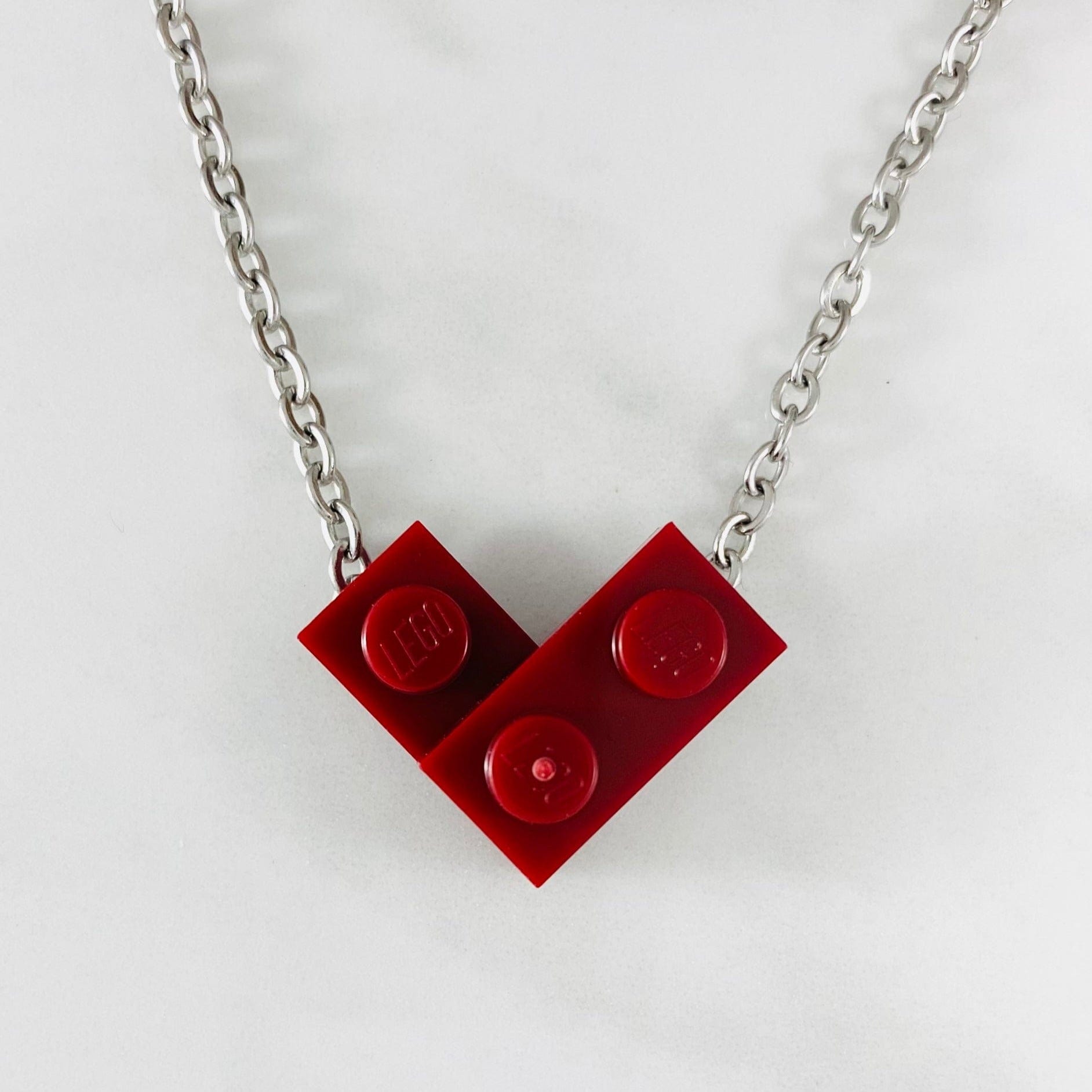 Tu Snaps necklace made from Lego pieces